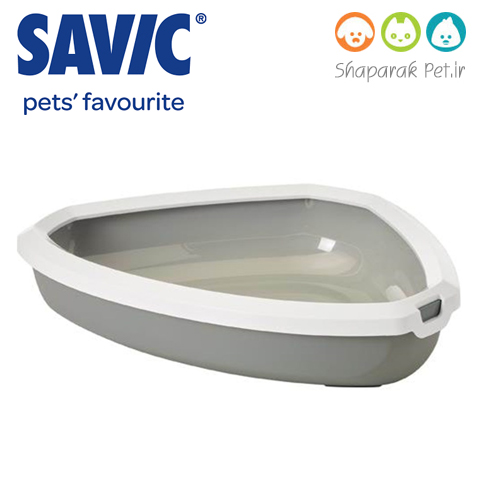 ظرف خاک گربه روباز کرنر ساویک مدل رینکن