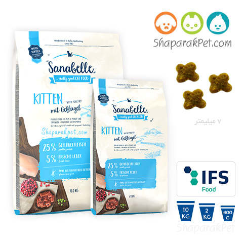 غذای بچه گربه سانابل اصل آلمان