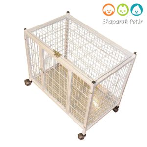 قفس فلزی سگ و گربه  پانسیونی سایز بزرگ
