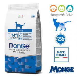 غذای گربه یورینری مونژه