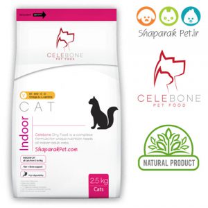 غذای گربه داخل خانه سلبن طعم مرغ