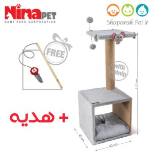 اسکرچر گربه نیناپت مدل A عروسکدار