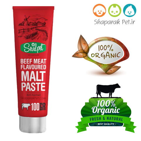 مالت ضد ریزش مو با طعم گوشت سویل پت