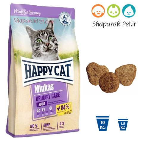 غذای گربه یورینری مینکاس هپی کت اصل
