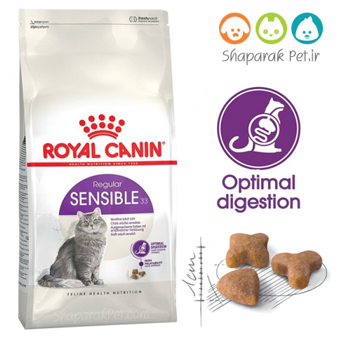 غذای گربه سنسیبل رویال گوارش حساس