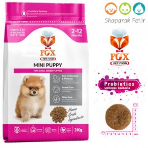 غذای توله سگ فاکس نژاد کوچک - سوپر پرمیوم