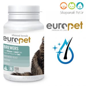 مخمر ضد ریزش مو گربه یوروپت