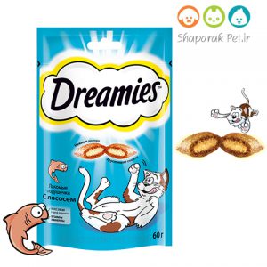 اسنک گربه مغزدار دریمیز طعم ماهی