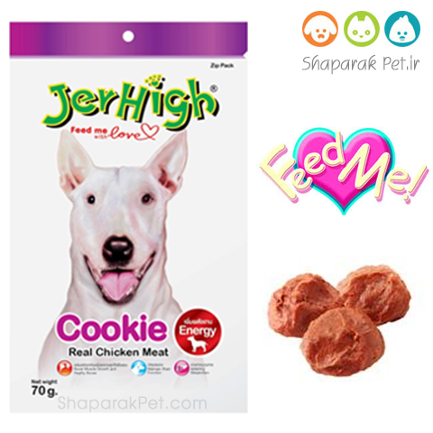 تشویقی سگ جرهای کلوچه مرغ