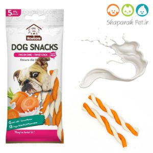 اسنک پیچی سگ دنتا لایت  شیر و هویج