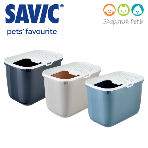 توالت گربه درب از بالا ساویک