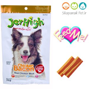 تشویقی سگ جرهای بیکن مرغ