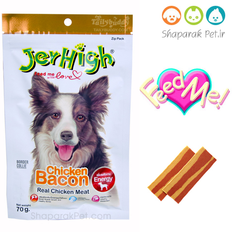 تشویقی سگ جرهای بیکن مرغ