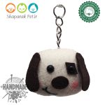 جا سوییچی نمدی طرح سگ دست دوز