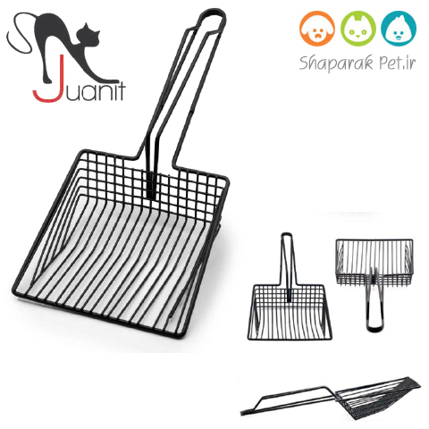 بیلچه فلزی ظرف خاک ژوانیت