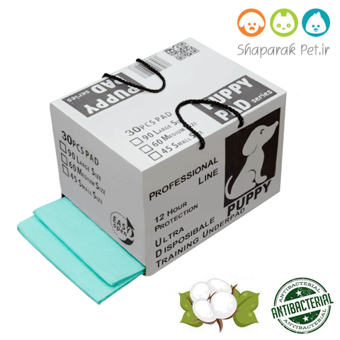 پد آموزشی و تعلیم ادرار سگ (آسوپد) - 30 عددی