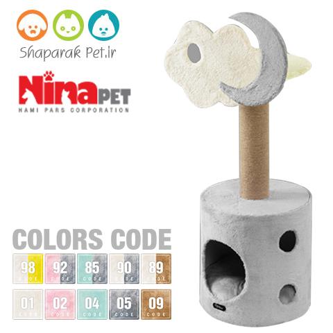 درخت گربه نیناپت ابر و ماه A