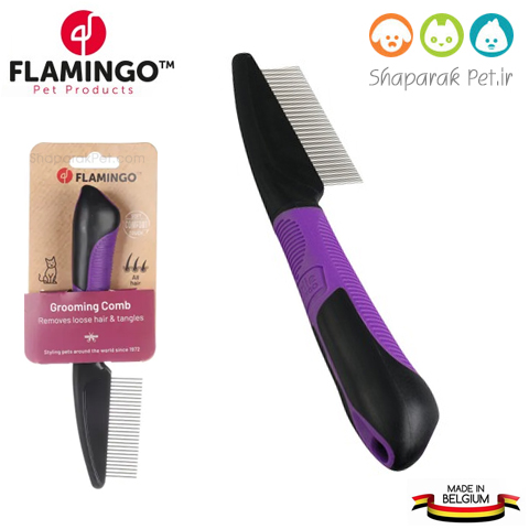 شانه گره باز کن و کنه گیر فلامینگو