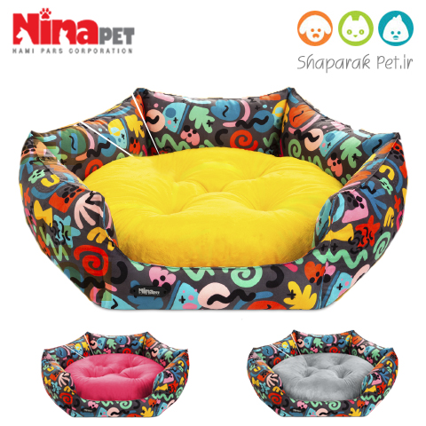 جای خواب شش ضلعی شبرنگ نیناپت