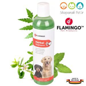 شامپو گیاهی سگ فلامینگو پوست حساس