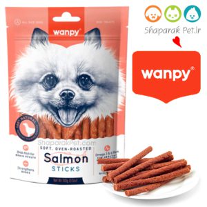 تشویقی سگ ونپی سالمون میله ای