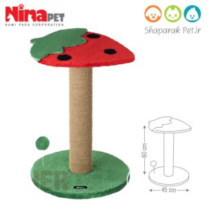 اسکرچر دو طبقه توت فرنگی نیناپت