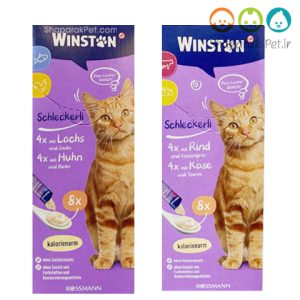 بستنی گربه وینستون بسته بنفش