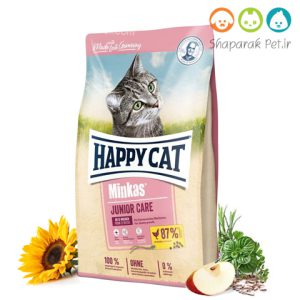 غذای بچه گربه جونیورمینکاس هپی کت اصل